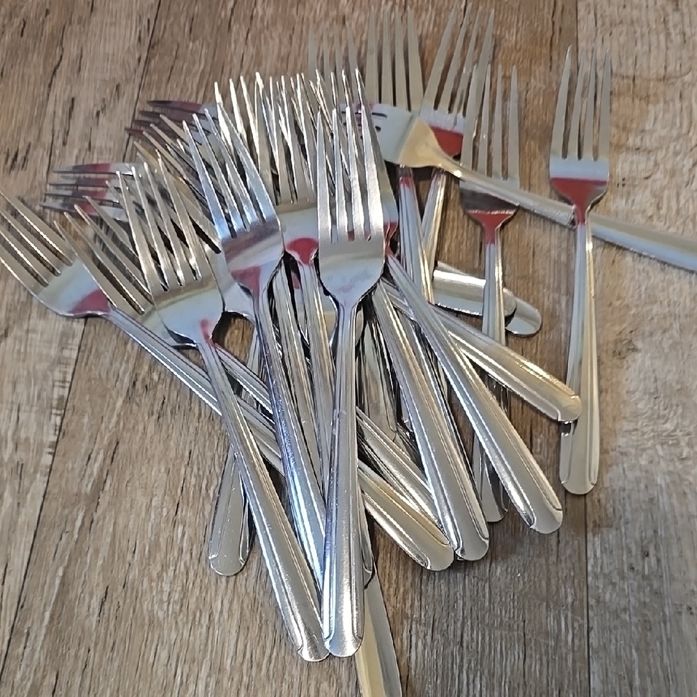 Forks Stainless Steel 24 Pc